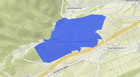 Bodenrichtwertkarte Steinbach am Donnersberg